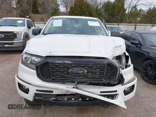 2022 Ford Ranger XL with VIN 1FTER4FHXNLD41847, listed as a IAAI auction lot 41821218 with 123,549 mi miles. Bid and sale history available at carsss.com. Image 12.
