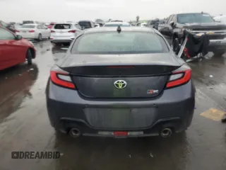 2024 Toyota GR86 with VIN JF1ZNBB12R8754404, listed as a Copart auction lot 44435895 with 9,887 mi miles and Salvage Title. Bid and sale history available at carsss.com. Image 6.
