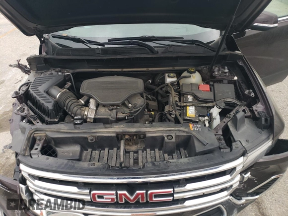2020 GMC Acadia SLT z VIN 1GKKNMLSXLZ169445, wystawiony jako Copart lot #53445145 z przebiegiem 32 860 mil mil oraz Szkoda całkowita • Salvage title. Historia ofert i sprzedaży dostępna na DreamBid. Obrazek 12.