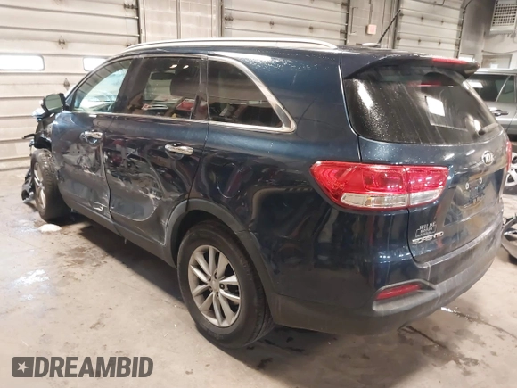 2018 Kia Sorento LX with VIN 5XYPG4A58JG389235, listed as a IAAI auction lot 41806553 with 134,594 mi miles and . Bid and sale history available at DreamBid. Image 3.