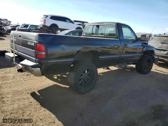 1996 Dodge Ram 1500 with VIN 1B7HF16Z9TJ184415, listed as a Copart auction lot 87069024 with 163,875 mi miles and Salvage Title. Bid and sale history available at carsss.com. Image 3.