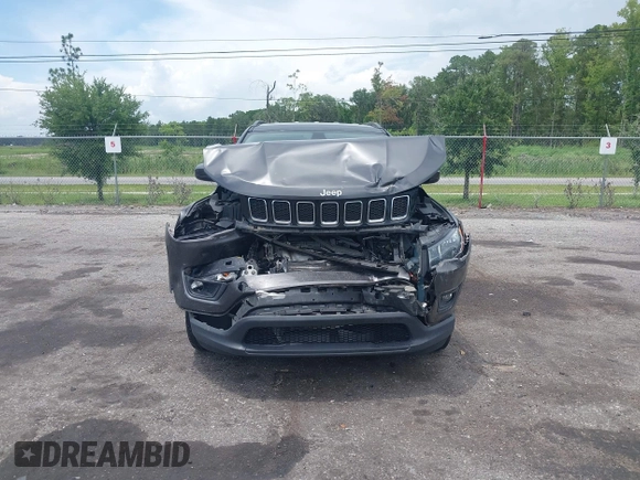 2018 Jeep Compass Latitude with VIN 3C4NJDBB6JT342520, listed as a IAAI auction lot 42464673 with 66,680 mi miles and . Bid and sale history available at DreamBid. Image 12.