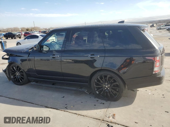2017 Land Rover Range Rover Autobiography with VIN SALGV2FE6HA358605, listed as a Copart auction lot 42594215 with 66,002 mi miles and Salvage title. Bid and sale history available at DreamBid. Image 2.
