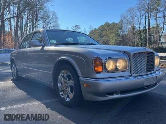 1999 Bentley Arnage with VIN SCBLB51E9XCX01954, listed as a Copart auction lot 46446125 with 81,913 mi miles and Clean Title. Bid and sale history available at DreamBid. Image 1.