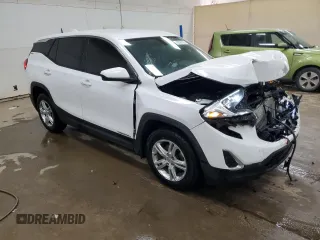 2019 GMC Terrain SLE z VIN 3GKALMEV0KL102870, wystawiony jako Copart lot #42366725 z przebiegiem 86 738 mil mil oraz Czysty tytuł • Clean title. Historia ofert i sprzedaży dostępna na DreamBid. Obrazek 4.