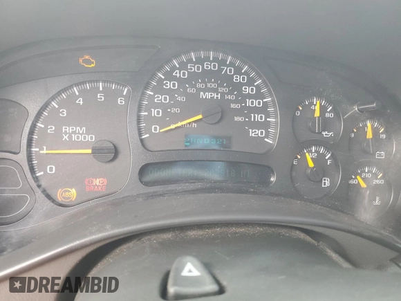 2004 Chevrolet Avalanche Z66 with VIN 3GNEC12T04G310071, listed as a Copart auction lot 54579065 with 202,918 mi miles and Salvage title. Bid and sale history available at DreamBid. Image 9.