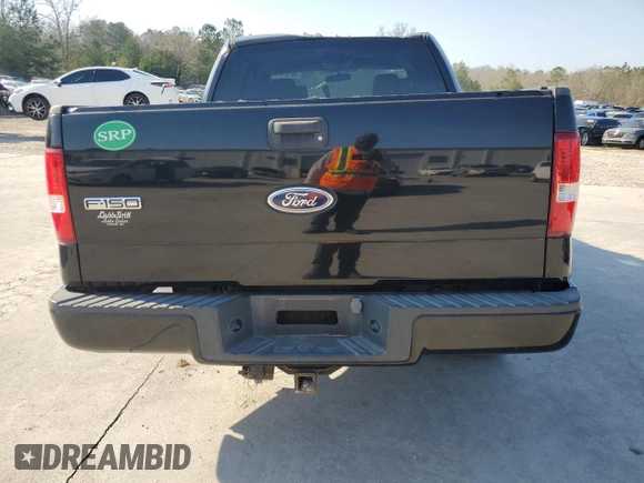 2004 Ford F-150 XLT with VIN 1FTPW14594KD06455, listed as a Copart auction lot 49157825 with 104,542 mi miles and Salvage Title. Bid and sale history available at carsss.com. Image 6.