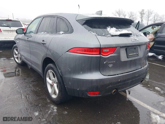 2018 Jaguar F-PACE 30t Premium with VIN SADCJ2GX0JA237967, listed as a IAAI auction lot 41512495 with 82,082 mi miles. Bid and sale history available at carsss.com. Image 3.