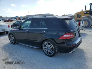 2015 Mercedes-Benz M 63 AMG with VIN 4JGDA7EB1FA470876, listed as a Copart auction lot 77074354 with Not Provided miles and Salvage Title. Bid and sale history available at carsss.com. Image 2.