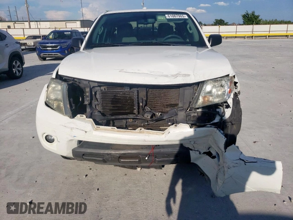 2015 Nissan Frontier SV with VIN 1N6AD0ER1FN711652, listed as a Copart auction lot 61087965 with 125,711 mi miles and Salvage title. Bid and sale history available at DreamBid. Image 5.