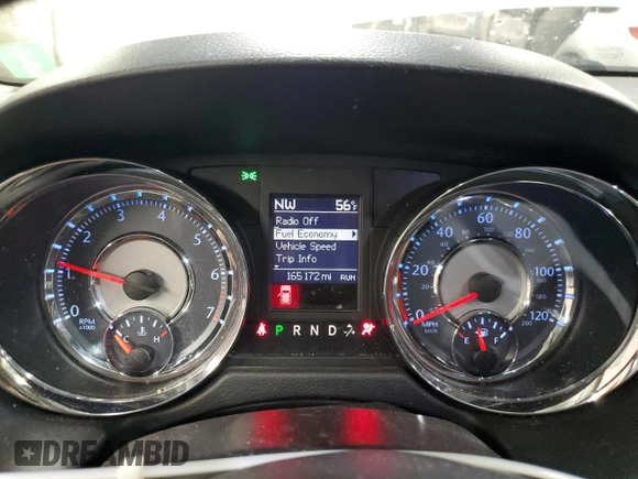 2016 Chrysler Town & Country Touring with VIN 2C4RC1BG9GR157203, listed as a Copart auction lot 50562075 with 165,172 mi miles and Salvage Title. Bid and sale history available at carsss.com. Image 9.