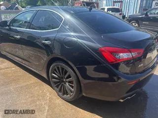 2017 Maserati Ghibli S Q4 with VIN ZAM57RTA4H1234007, listed as a Copart auction lot 52616365 with 35,146 mi miles and Salvage Title. Bid and sale history available at carsss.com. Image 3.