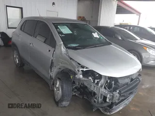 2022 Chevrolet Trax LS with VIN KL7CJKSM9NB543040, listed as a IAAI auction lot 41461219 with 38,157 mi miles and . Bid and sale history available at DreamBid. Image 6.