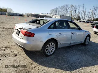 2013 Audi A4 Premium with VIN WAUBFAFL4DA159793, listed as a Copart auction lot 51822465 with 58,807 mi miles and Salvage Title. Bid and sale history available at carsss.com. Image 3.