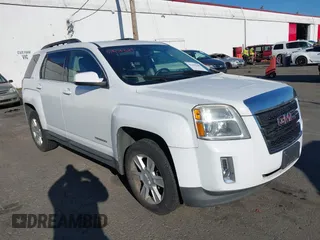 2010 GMC Terrain SLE-2 with VIN 2CTALDEW2A6381203, listed as a IAAI auction lot 41404389 with 128,082 mi miles. Bid and sale history available at carsss.com. Image 1.