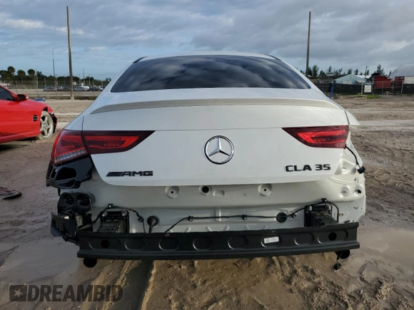 2023 Mercedes-Benz CLA 35 AMG z VIN W1K5J5BB0PN408872, wystawiony jako Copart lot #74823254 z przebiegiem 12 063 mil mil oraz Szkoda całkowita • Salvage title. Historia ofert i sprzedaży dostępna na DreamBid. Obrazek 6.