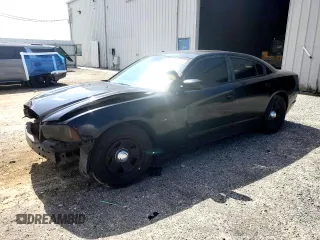 2012 Dodge Charger Police with VIN 2C3CDXAT6CH226597, listed as a Copart auction lot 65979405 with Not provided miles and Salvage title. Bid and sale history available at DreamBid. Image 1.