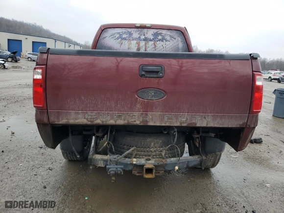 2012 Ford Super Duty F-250 SRW XL with VIN 1FT7W2BT7CEC44400, listed as a Copart auction lot 46573785 with 175,646 mi miles and Salvage Title. Bid and sale history available at carsss.com. Image 6.