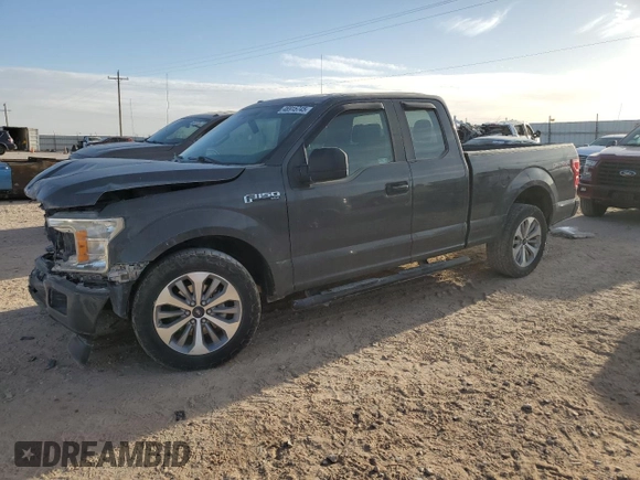 2018 Ford F-150 XL with VIN 1FTEX1CP9JFC00230, listed as a Copart auction lot 46915745 with Not provided miles and Salvage title. Bid and sale history available at DreamBid. Image 1.