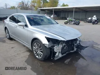 2017 Lexus LS with VIN JTHBL5EF8H5144547, listed as a IAAI auction lot 41098437 with 86,032 mi miles. Bid and sale history available at carsss.com. Image 1.