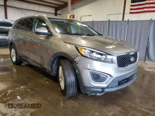 2016 Kia Sorento LX with VIN 5XYPGDA54GG162228, listed as a Copart auction lot 62054895 with 110,687 mi miles and Salvage title. Bid and sale history available at DreamBid. Image 4.