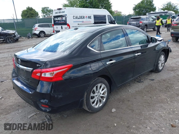 2017 Nissan Sentra SV with VIN 3N1AB7AP5HY364695, listed as a IAAI auction lot 42333318 with 91,257 mi miles and . Bid and sale history available at DreamBid. Image 4.