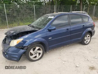 2005 Pontiac Vibe z VIN 5Y2SL63835Z475942, wystawiony jako Copart lot #59799945 z przebiegiem 163 734 mil mil oraz Czysty tytuł • Clean title. Historia ofert i sprzedaży dostępna na DreamBid. Obrazek 1.