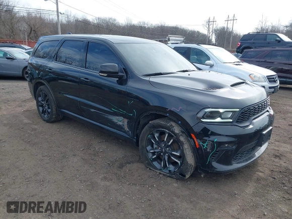 2022 Dodge Durango R/T with VIN 1C4SDJCT4NC205691, listed as a IAAI auction lot 41620362 with 55,141 mi miles and . Bid and sale history available at DreamBid. Image 1.