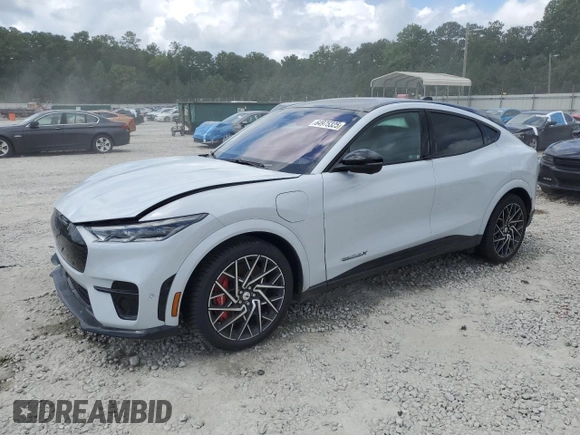 2021 Ford Mustang Mach-E GT с VIN 3FMTK4SX0MME04407, выставлен на аукционе Copart как лот 64975325 с пробегом 36 656 миль миль и Чистый • Clean title. История ставок и продаж доступна на DreamBid. Изображение 1.