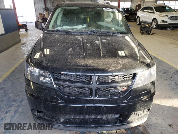 2018 Dodge Journey SE with VIN 3C4PDCAB5JT363841, listed as a Copart auction lot 45853725 with Not Provided miles and Salvage Title. Bid and sale history available at DreamBid. Image 5.