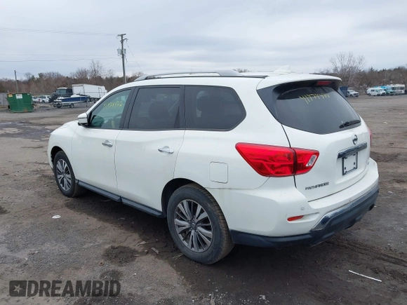2020 Nissan Pathfinder SL with VIN 5N1DR2CN8LC601472, listed as a IAAI auction lot 41474477 with 93,772 mi miles. Bid and sale history available at carsss.com. Image 3.