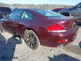 2007 BMW 6 Series 650i with VIN WBAEH13547CR51657, listed as a IAAI auction lot 41627772 with 139,147 mi miles. Bid and sale history available at carsss.com. Image 3.