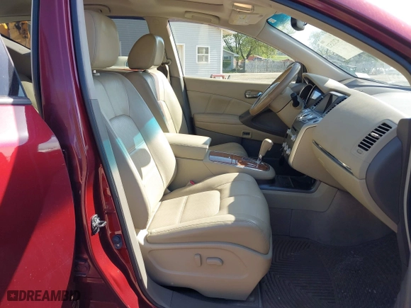 2012 Nissan Murano SV with VIN JN8AZ1MW5CW200604, listed as a IAAI auction lot 42121521 with 166,331 mi miles. Bid and sale history available at carsss.com. Image 5.
