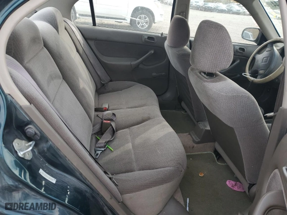 1997 Honda Civic DX with VIN 1HGEJ6626VL003183, listed as a Copart auction lot 78075644 with 133,963 mi miles and Salvage Title. Bid and sale history available at carsss.com. Image 10.