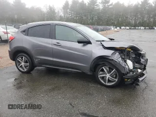 2022 Honda HR-V EX with VIN 3CZRU6H56NM729052, listed as a Copart auction lot 42861705 with 36,526 mi miles and Salvage Title. Bid and sale history available at DreamBid. Image 4.