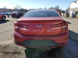 2020 Hyundai Elantra SE with VIN 5NPD74LF5LH514874, listed as a Copart auction lot 50516345 with 115,827 mi miles and Salvage Title. Bid and sale history available at carsss.com. Image 6.
