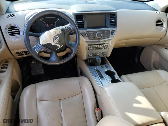 2017 Nissan Pathfinder SL with VIN 5N1DR2MN6HC668898, listed as a Copart auction lot 85516424 with 120,335 mi miles and Salvage Title. Bid and sale history available at carsss.com. Image 8.