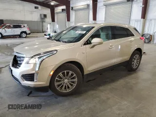 2017 Cadillac XT5 Luxury AWD with VIN 1GYKNDRS5HZ112722, listed as a Copart auction lot 60275555 with 107,966 mi miles and Salvage title. Bid and sale history available at DreamBid. Image 1.