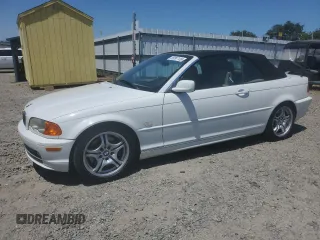 2002 BMW 3 Series 330Ci with VIN WBABS53402EV89858, listed as a Copart auction lot 65097135 with 112,040 mi miles and Salvage title. Bid and sale history available at DreamBid. Image 1.
