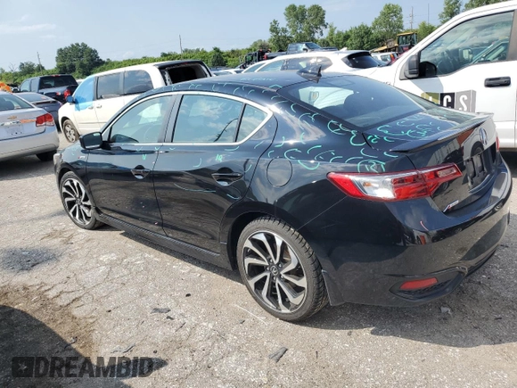 2018 Acura ILX Premium with VIN 19UDE2F85JA003694, listed as a Copart auction lot 62674024 with 72,256 mi miles and Salvage title. Bid and sale history available at DreamBid. Image 2.