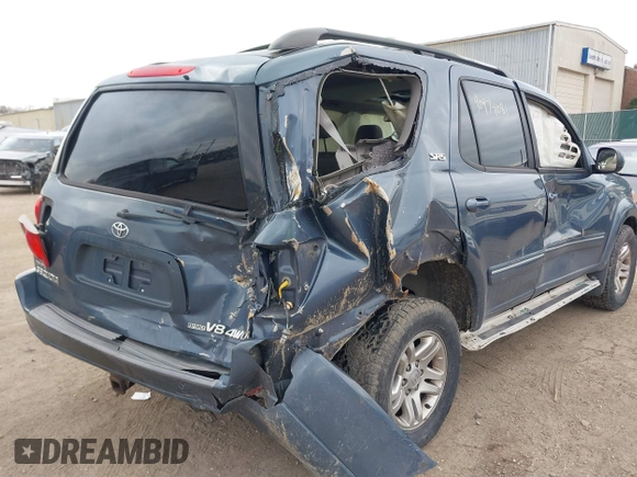 2006 Toyota Sequoia SR5 with VIN 5TDBT44A46S272938, listed as a IAAI auction lot 40974081 with 250,478 mi miles and . Bid and sale history available at DreamBid. Image 6.