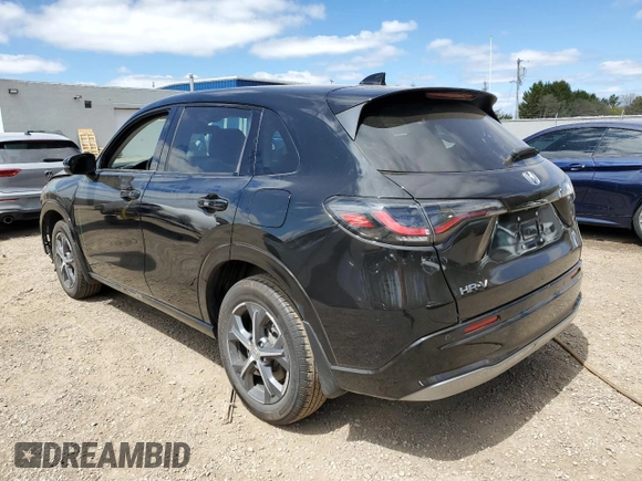 2025 Honda HR-V EX-L z VIN 3CZRZ2H73SM102221, wystawiony jako Copart lot #56303925 z przebiegiem 15 566 mil mil oraz Szkoda całkowita • Salvage title. Historia ofert i sprzedaży dostępna na DreamBid. Obrazek 2.