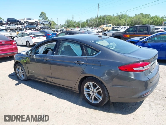 2018 Ford Fusion Hybrid S with VIN 3FA6P0UU3JR122443, listed as a IAAI auction lot 41898129 with 119,873 mi miles. Bid and sale history available at carsss.com. Image 13.
