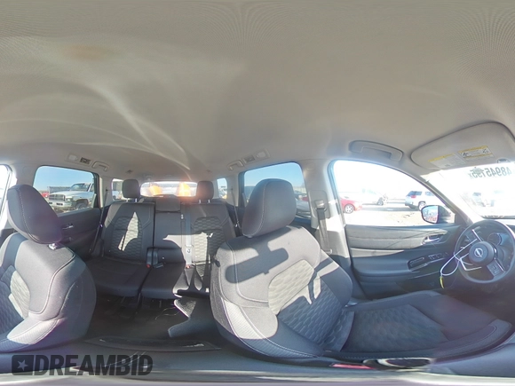 2022 Nissan Pathfinder S with VIN 5N1DR3AC5NC212542, listed as a Copart auction lot 48945195 with 34,713 mi miles and Salvage title. Bid and sale history available at DreamBid. Image 14.