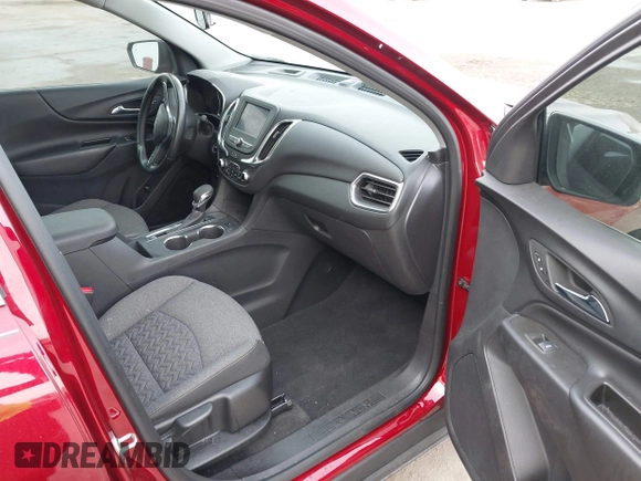 2023 Chevrolet Equinox LT with VIN 3GNAXKEG4PS140354, listed as a IAAI auction lot 42070562 with 17,663 mi miles and . Bid and sale history available at carsss.com. Image 5.
