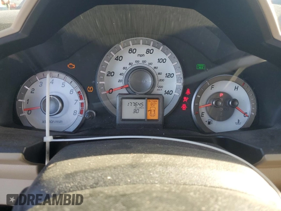 2012 Honda Pilot EX-L with VIN 5FNYF4H64CB019433, listed as a Copart auction lot 49353805 with 177,645 mi miles and Salvage Title. Bid and sale history available at carsss.com. Image 9.