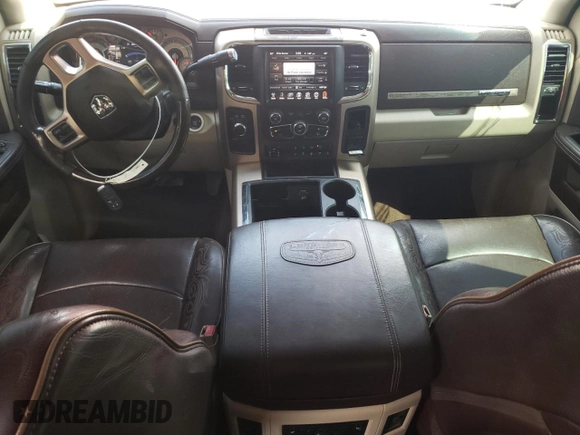 2015 Ram 3500 Longhorn with VIN 3C63RRKL1FG518256, listed as a Copart auction lot 69010274 with 179,788 mi miles and Salvage Title. Bid and sale history available at carsss.com. Image 8.