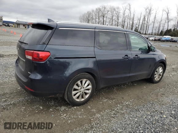 2017 Kia Sedona EX with VIN KNDMC5C11H6272334, listed as a Copart auction lot 46475915 with 205,171 mi miles and Clean Title. Bid and sale history available at carsss.com. Image 3.