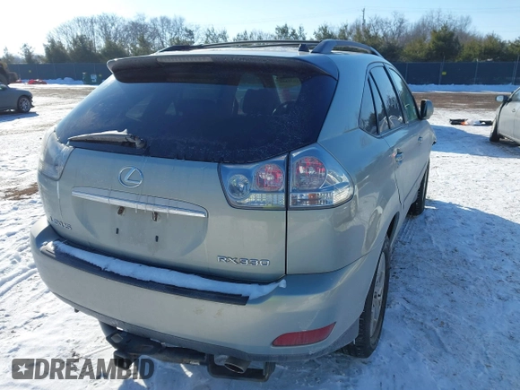 2006 Lexus RX 330 z VIN 2T2HA31U96C095557, wystawiony jako IAAI lot #41631319 z przebiegiem 142 188 mil mil oraz . Historia ofert i sprzedaży dostępna na DreamBid. Obrazek 4.