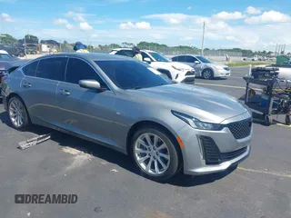 2023 Cadillac CT5 Luxury с VIN 1G6DW5RK3P0106764, выставлен на аукционе IAAI как лот 42491584 с пробегом 32 223 миль миль и . История ставок и продаж доступна на DreamBid. Изображение 1.
